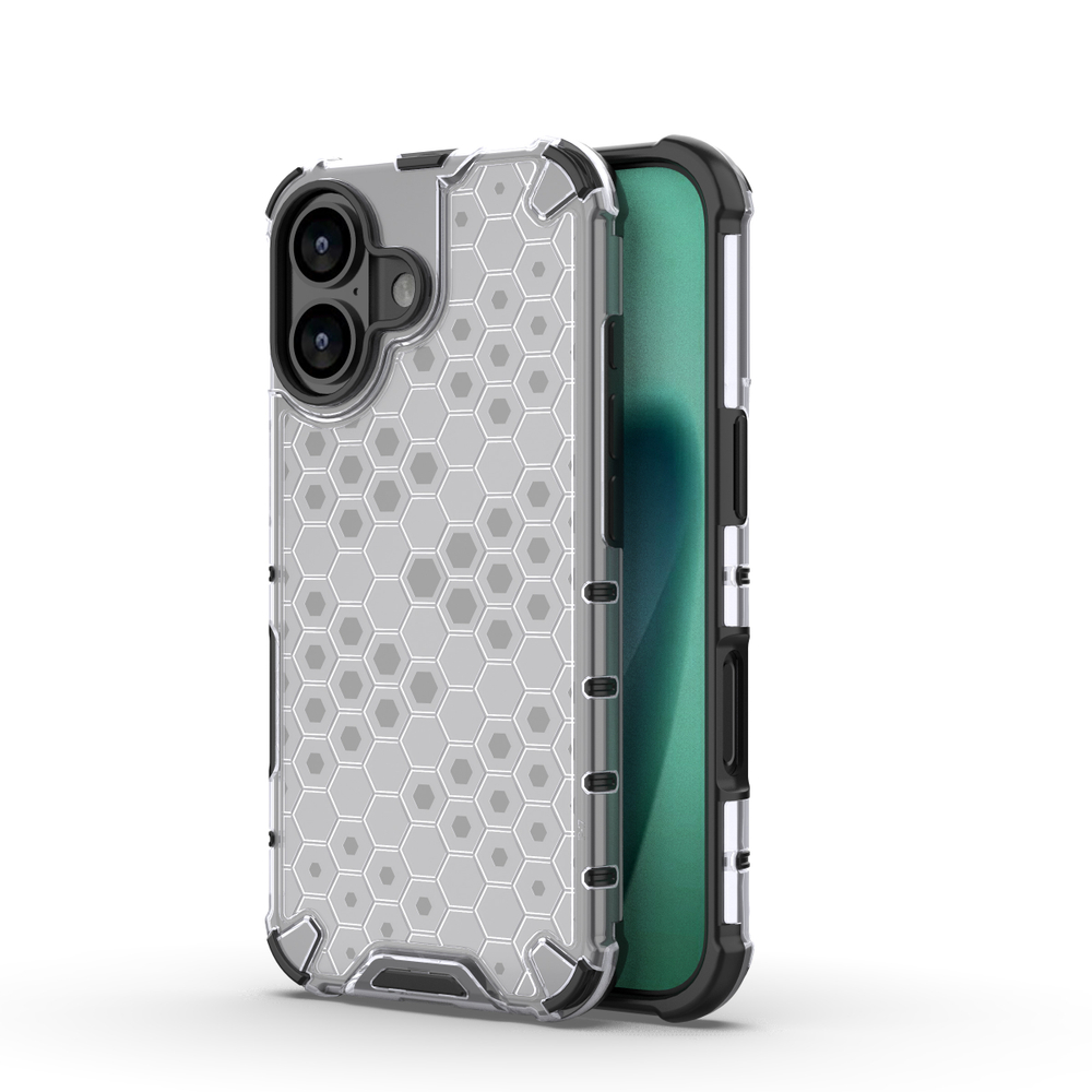 Прозрачный чехол Honeycomb Case для iPhone 17