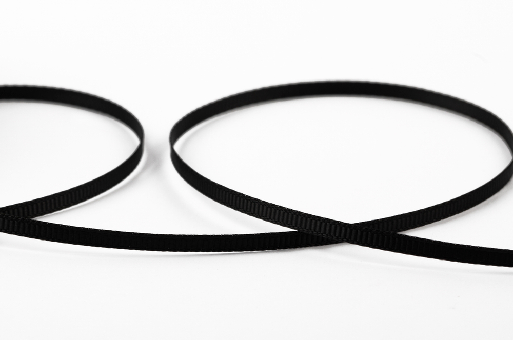 "Gamma" репсовая лента GR-03 3 мм №122 т.серый