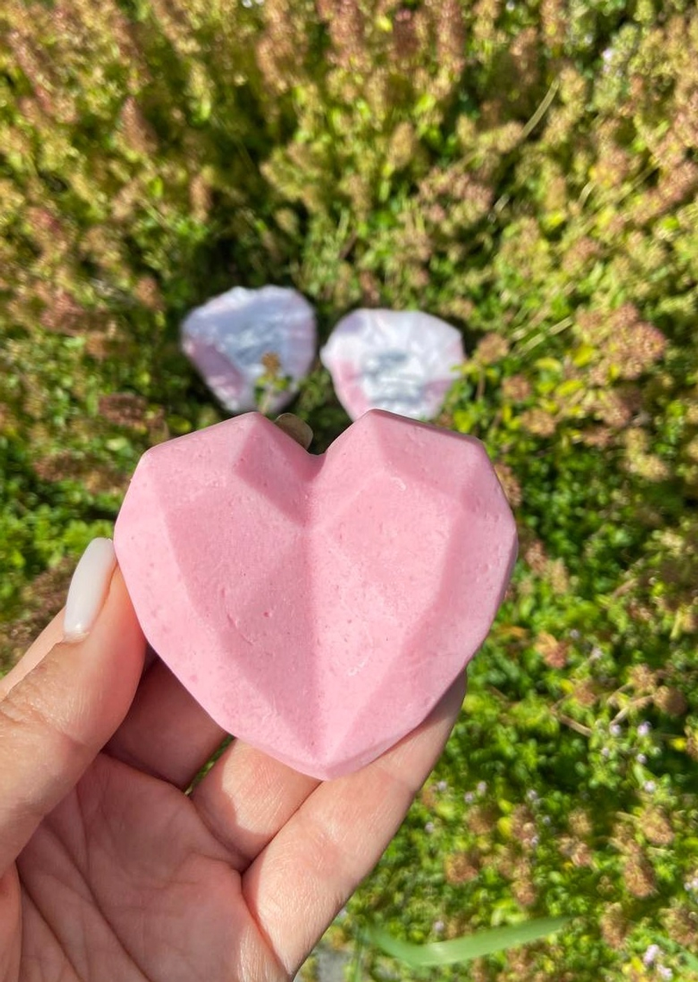 Твёрдая плитка для умывания