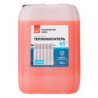 Теплоноситель Технология уюта -65 °С основа этиленгликоль 10 кг