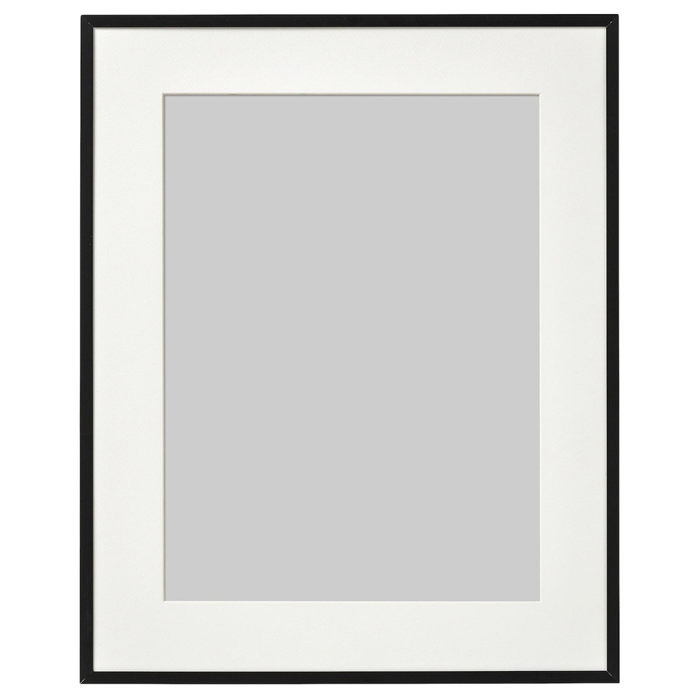 IKEA LOMVIKEN  (ИКЕА ЛОМВИКЕН)  -  Рамка, черная, 40x50 см