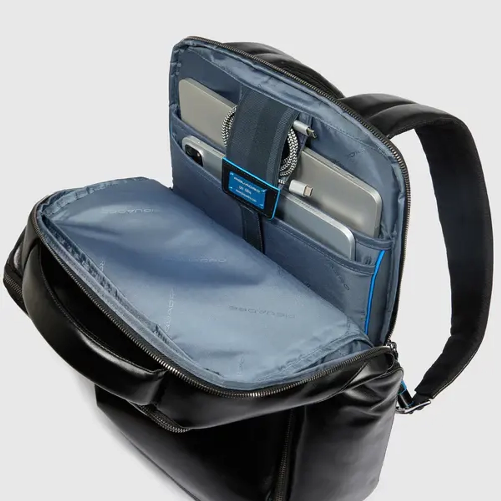 Рюкзак для ноутбука Piquadro Blue Square/Nero