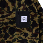 A Bathing Ape 1st Camo Boa Куртка Fw21 зеленый