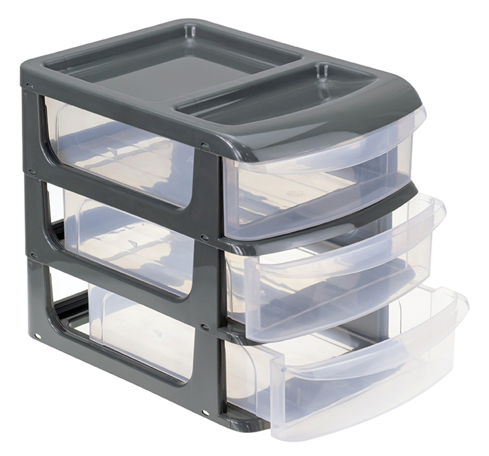 Бокс унив. средний 3секции (мини-комод), М2765