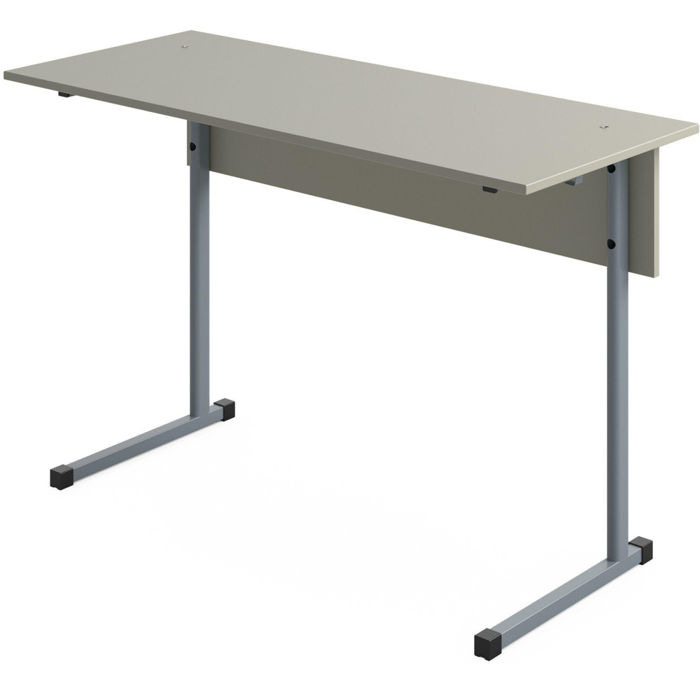 Парта МЕТ_Стол ученический Комфорт 2-местный 6г.р. серый/серый