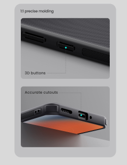 Усиленный защитный чехол от Nillkin для Nothing Phone 3a Pro, серия Super Frosted Shield Pro