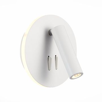 Светильник настенный LED 1*8W 3000K SL1586.513.01 белый Bondi ST-Luce