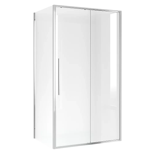Душевой уголок Niagara Nova NG-64-11A/NG-A100-34 110х100 стекло прозрачное/профиль хром