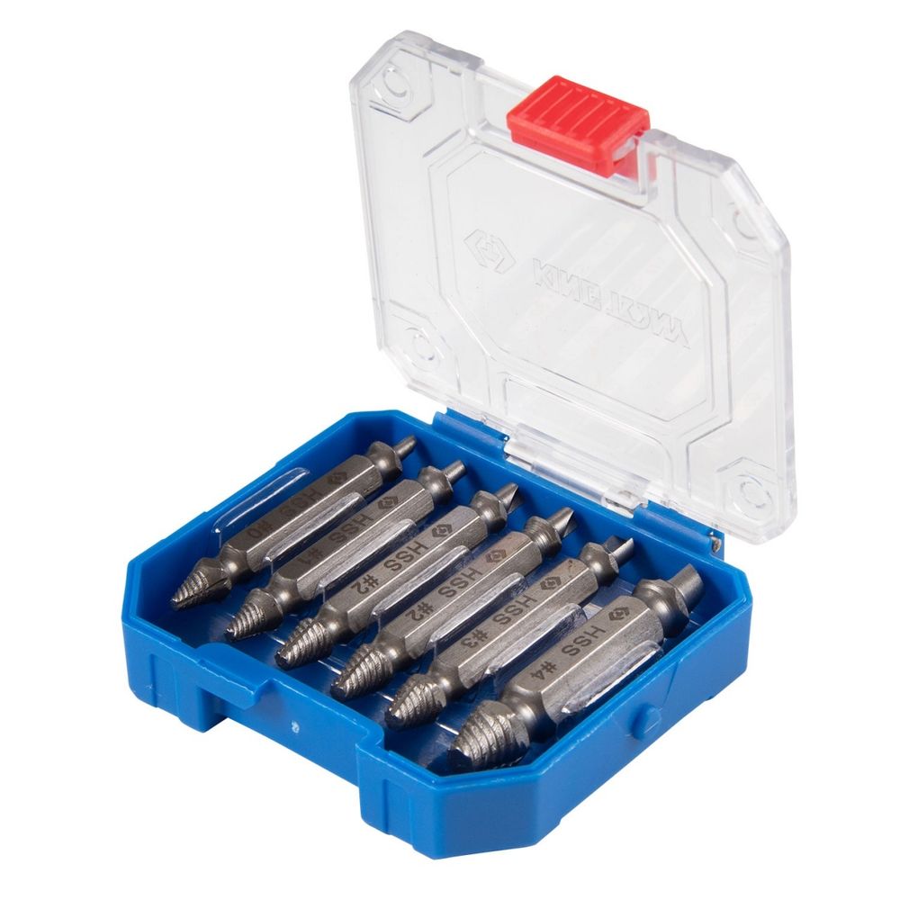 KING TONY (11406SQ) Набор экстракторов, 2-12 мм, 6 предметов