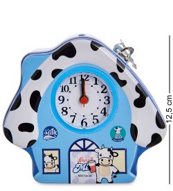 BX- 89/1 Метал. копилка с часами «Домик»