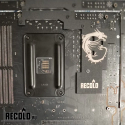 Радиатор VRM MSI X570-A PRO, MSI X570 GAMING