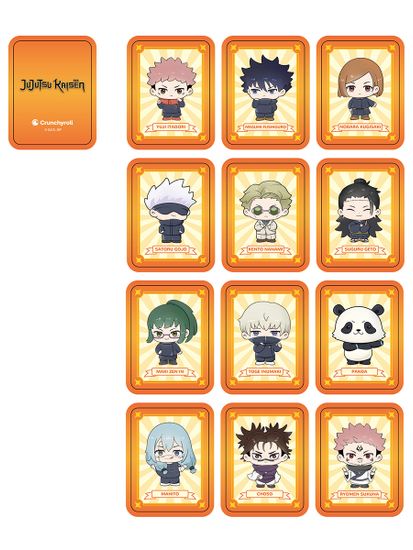 Фигурка в ассортименте Jujutsu Kaisen Slice of Life 1 шт 324468 / Случайная фигурка по мотивам аниме "Магическая битва"