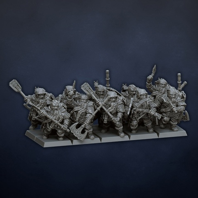 Dwarf Warriors