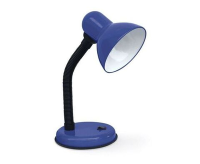 Светильник настольный под лампу на основании + струбцина СНО-15М, 60W, E27, Синий, ASD/inHome 5840