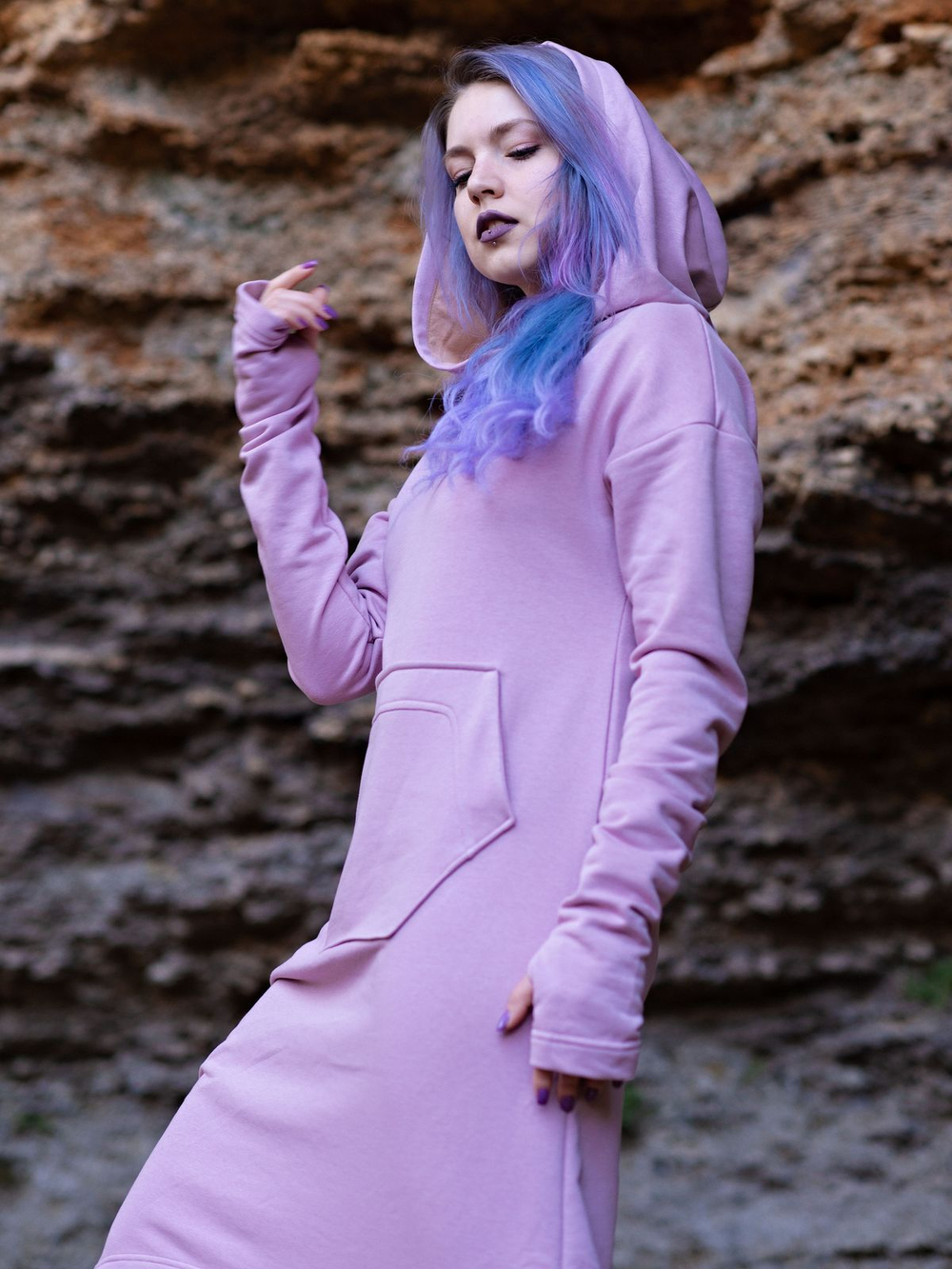 Платье Мантия (розовое)