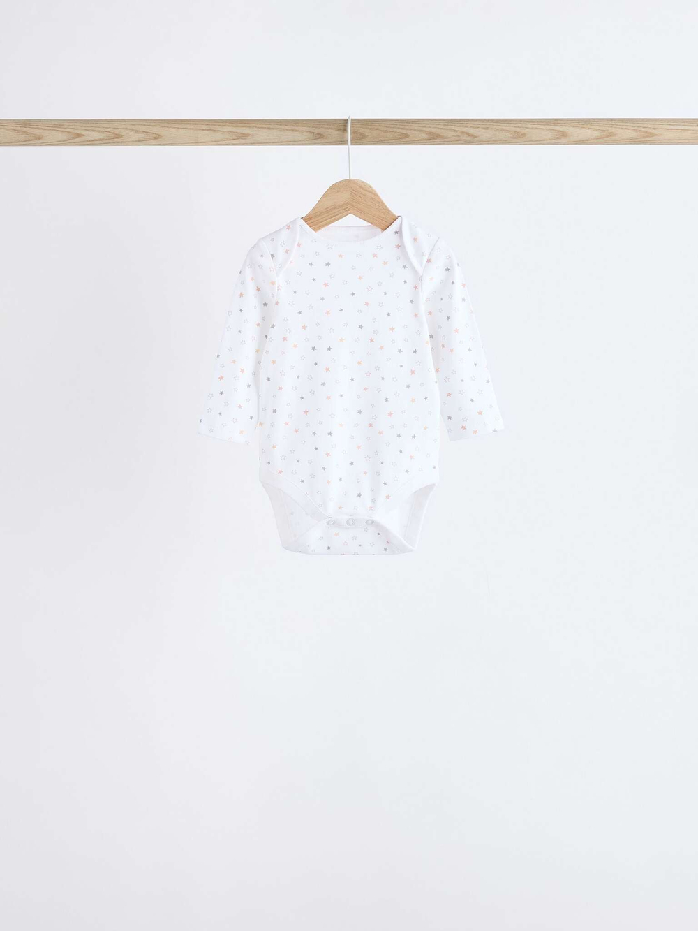 Боди с длинным рукавом для малышей Next K79-893, 7 шт., Белый