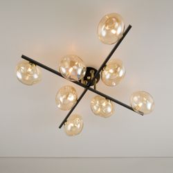 Citilux Дэвис CL201181 Люстра на штанге Венге