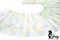 03-255 ОПТ Кружево эластичное 22 см, айвори/желтый/голубой