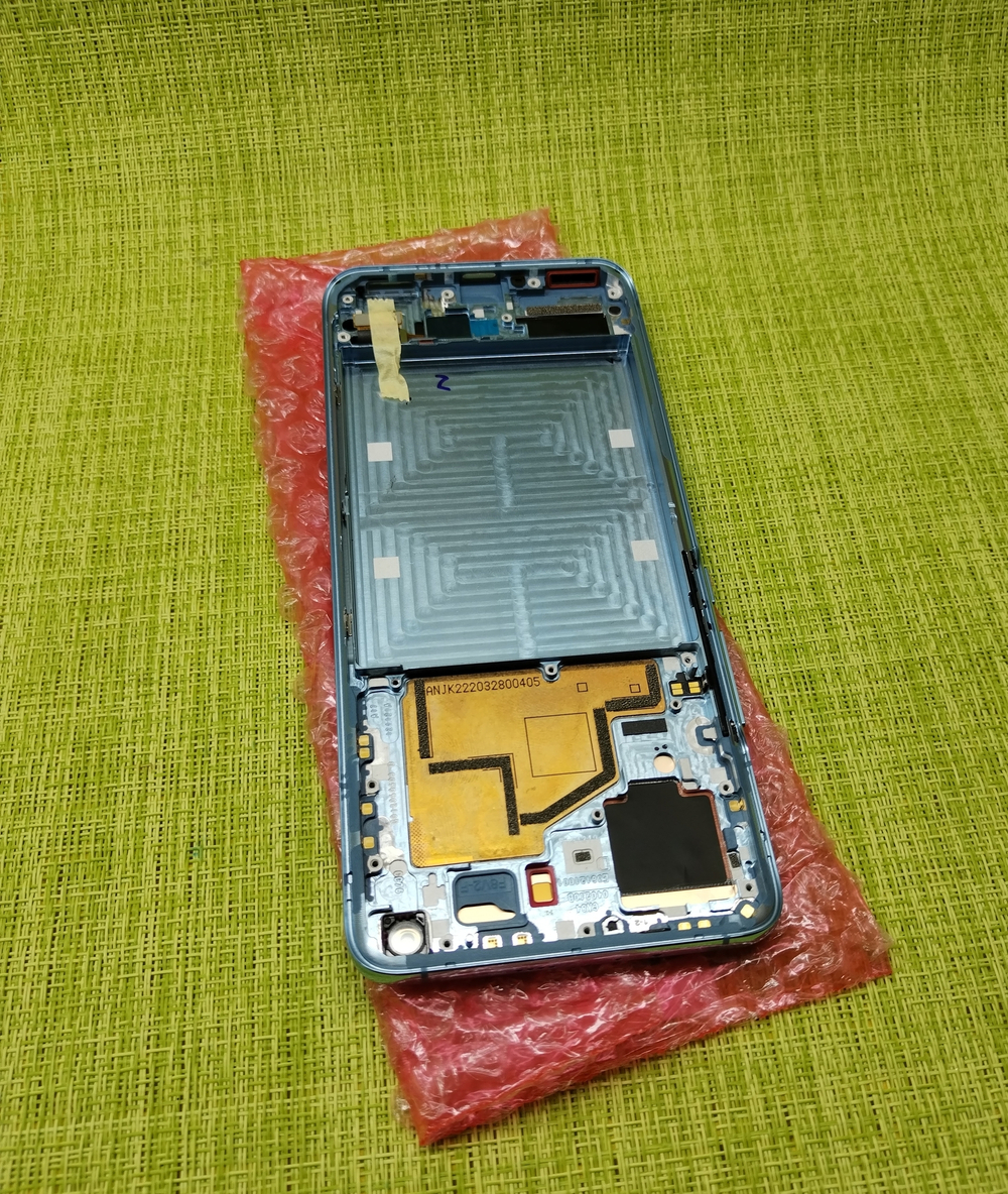 Xiaomi Mi 11 5G (M2011K2C) / (M2011K2G) - Дисплейный модуль в сборе с тачскрином (в рамке) (ревизия шлейфа - (А) (ORIG-SP)