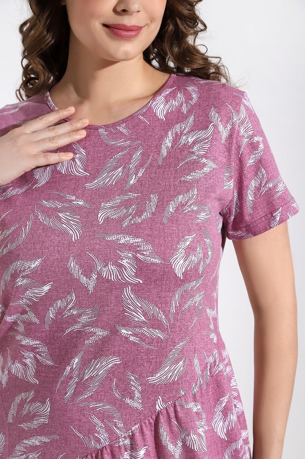 Платье Медуница-1 Виотекс МАЛИНОВЫЙ