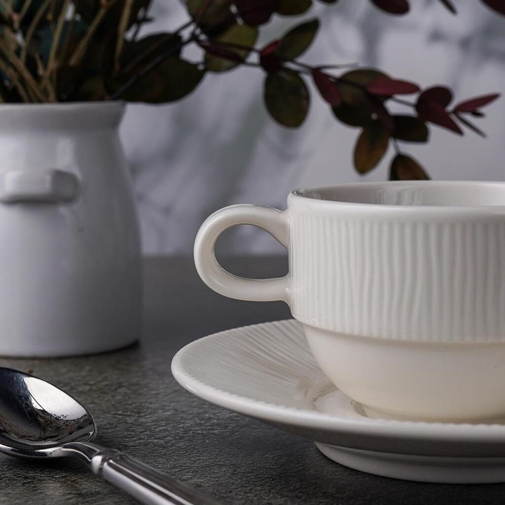 Кофейная пара 115 мл d 7 см h5 см Neo Silk Stackable Noble [6]