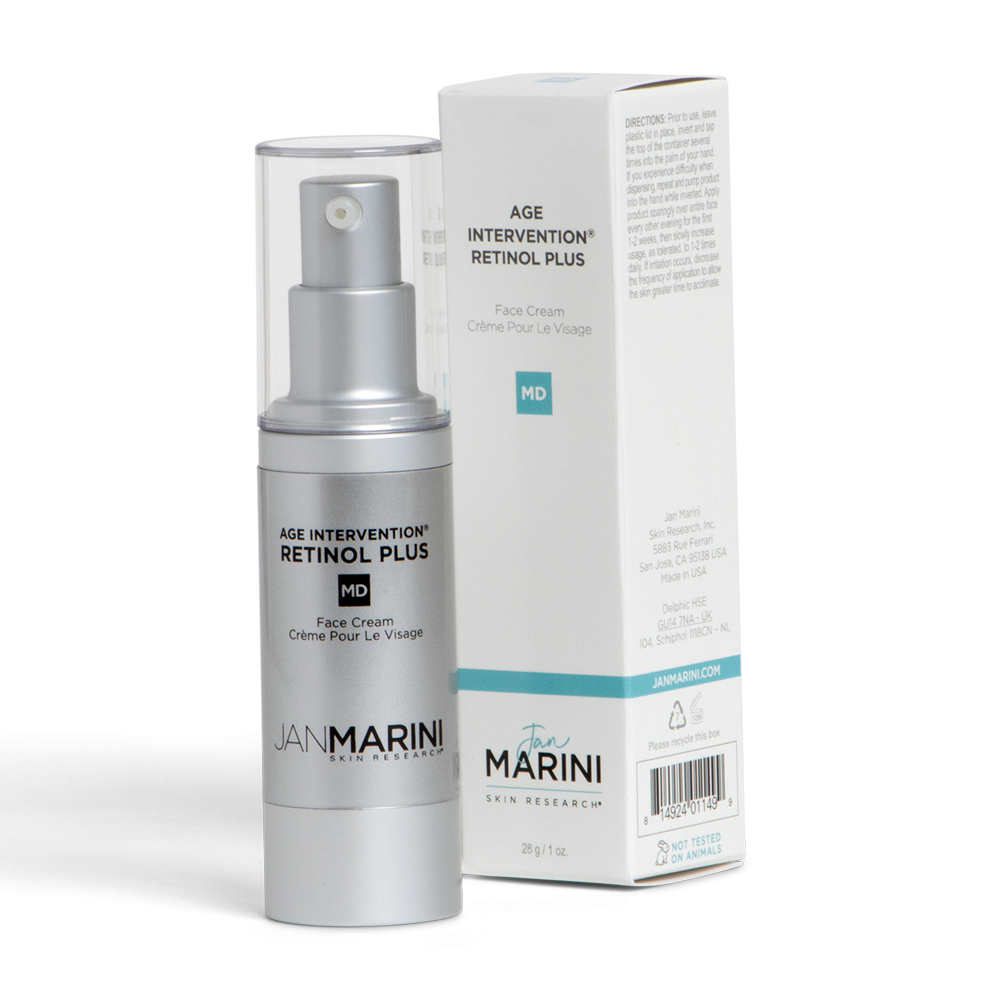 JAN MARINI Age Intervention Retinol Plus MD Крем-акселератор с ретинолом 1% для борьбы с видимыми возрастными изменениями, 28 гр