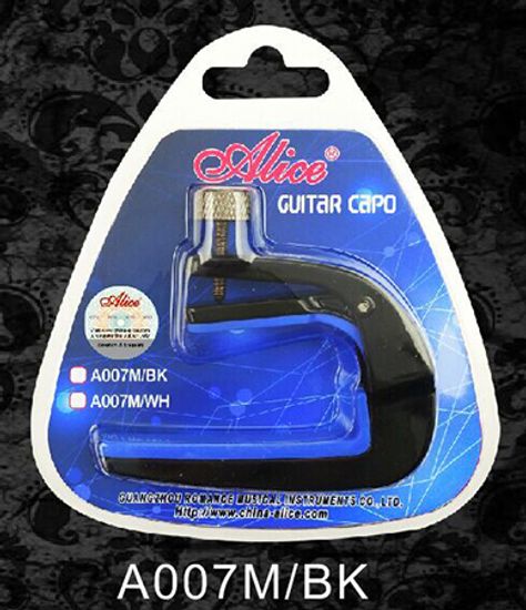 Каподастр для акустической гитары Alice A007M/BK