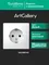 Розетка ArtGallery 16А с заземл. механизм бел. SE GAL000143