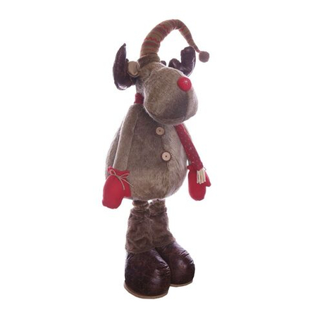 GAEM Игрушка набивная "Лось" (телескопич.), L42 W32 H155 см