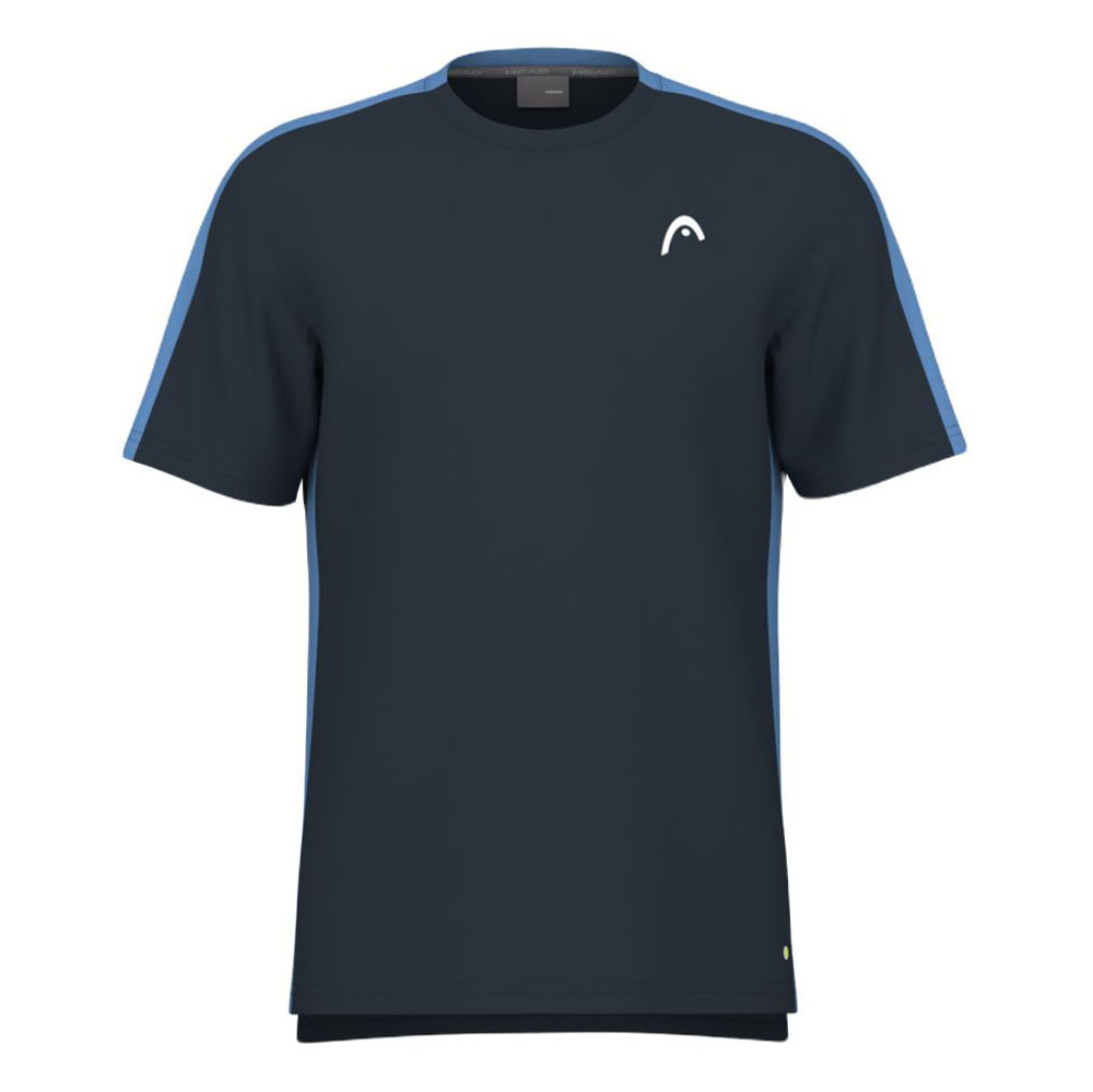 Футболка мужская HEAD Slice T-Shirt Men 811554-NV-L, размер L, темно-синяя