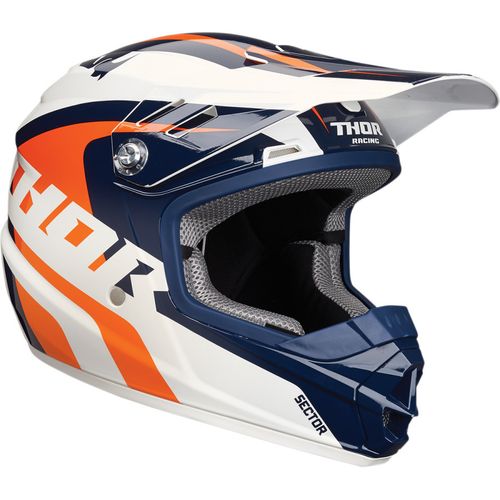 Ricochet Youth Helmet / Детский / Оранжево-синий