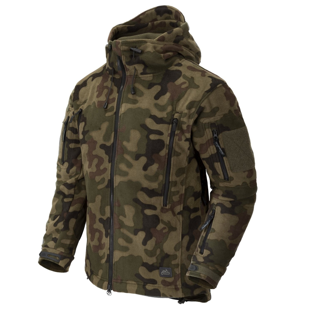 Helikon-Tex PATRIOT JACKET Double Fleece pl-woodland