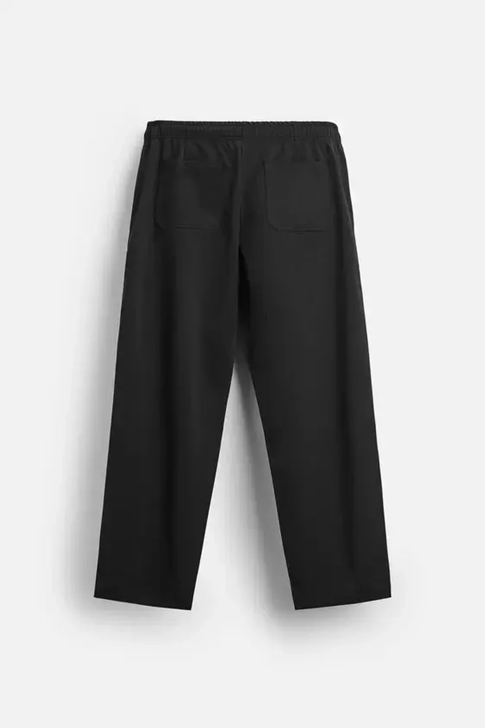 ZARA БРЮКИ-ДЖОГГЕРЫ STRAIGHT FIT, АНТРАЦИТОВО-СЕРЫЙ