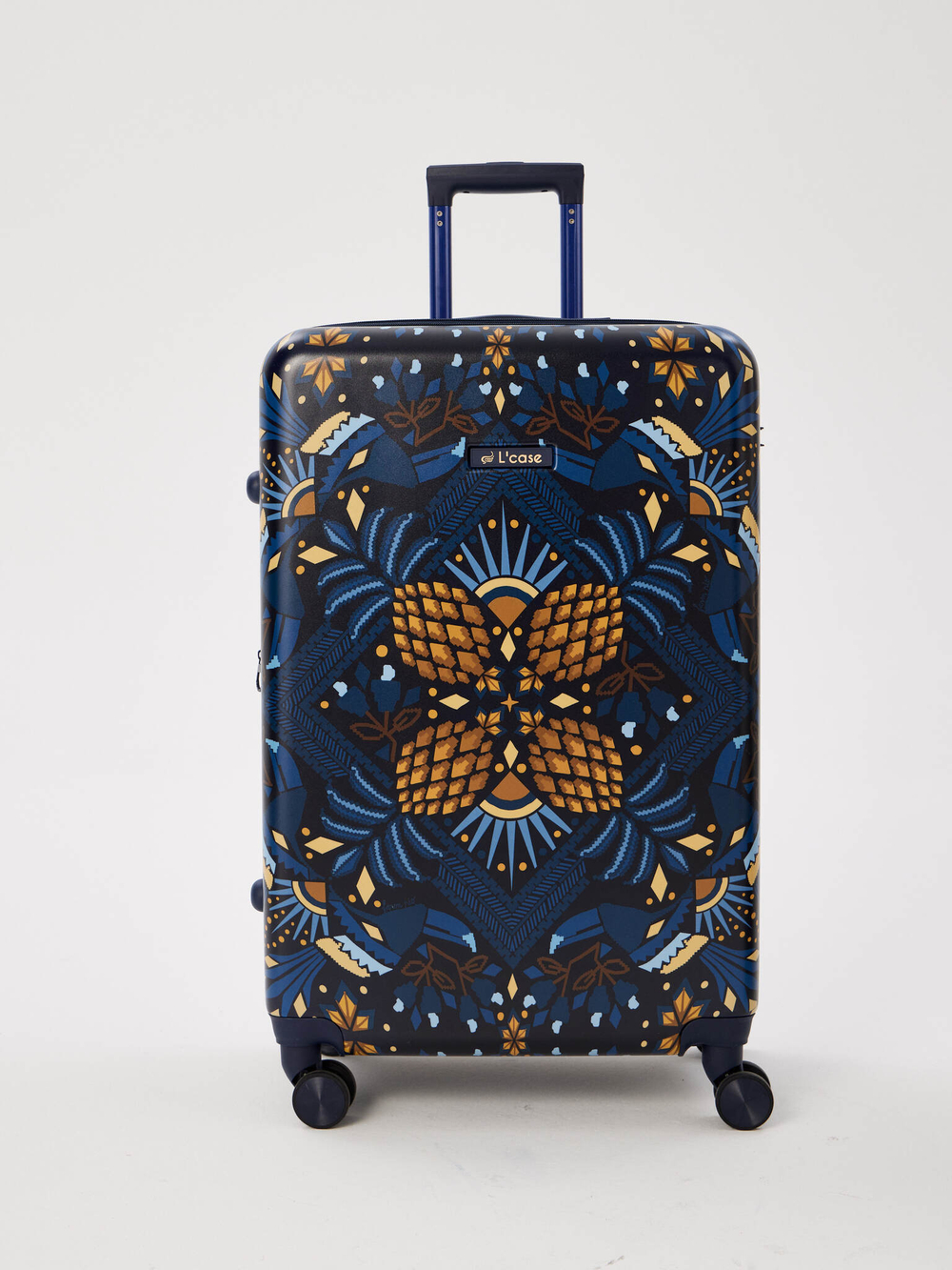 Большой чемодан L'Case Rio, Ананас