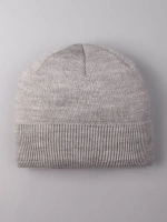 Шапка бини зимняя вязаная