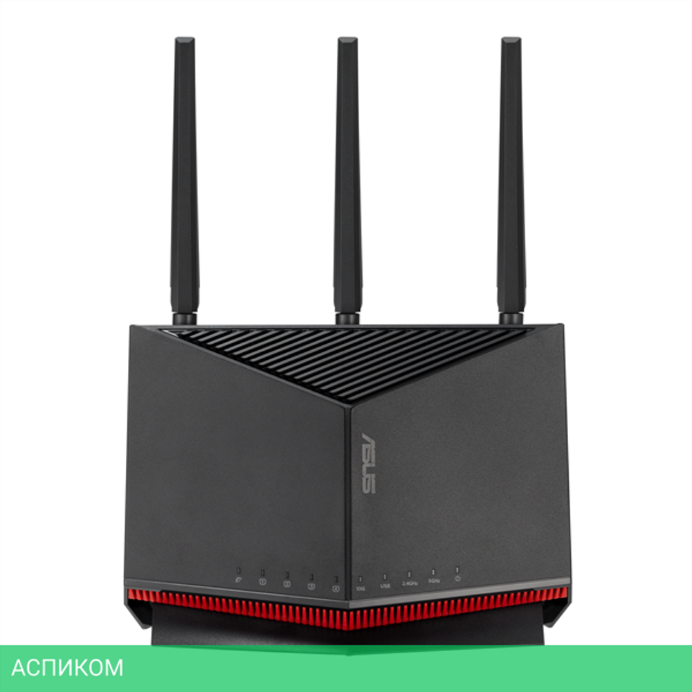 Роутер Asus RT-BE86U BE6800 черный