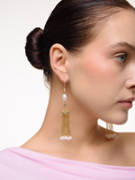 Серьги "Queen pearl" Gold