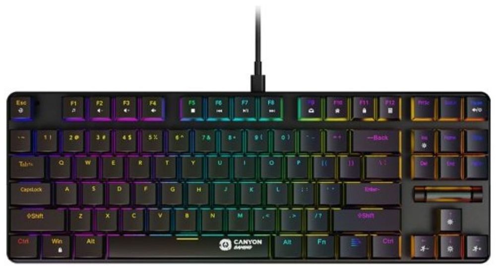 Клавиатура Canyon CND-SKB50-RU черный