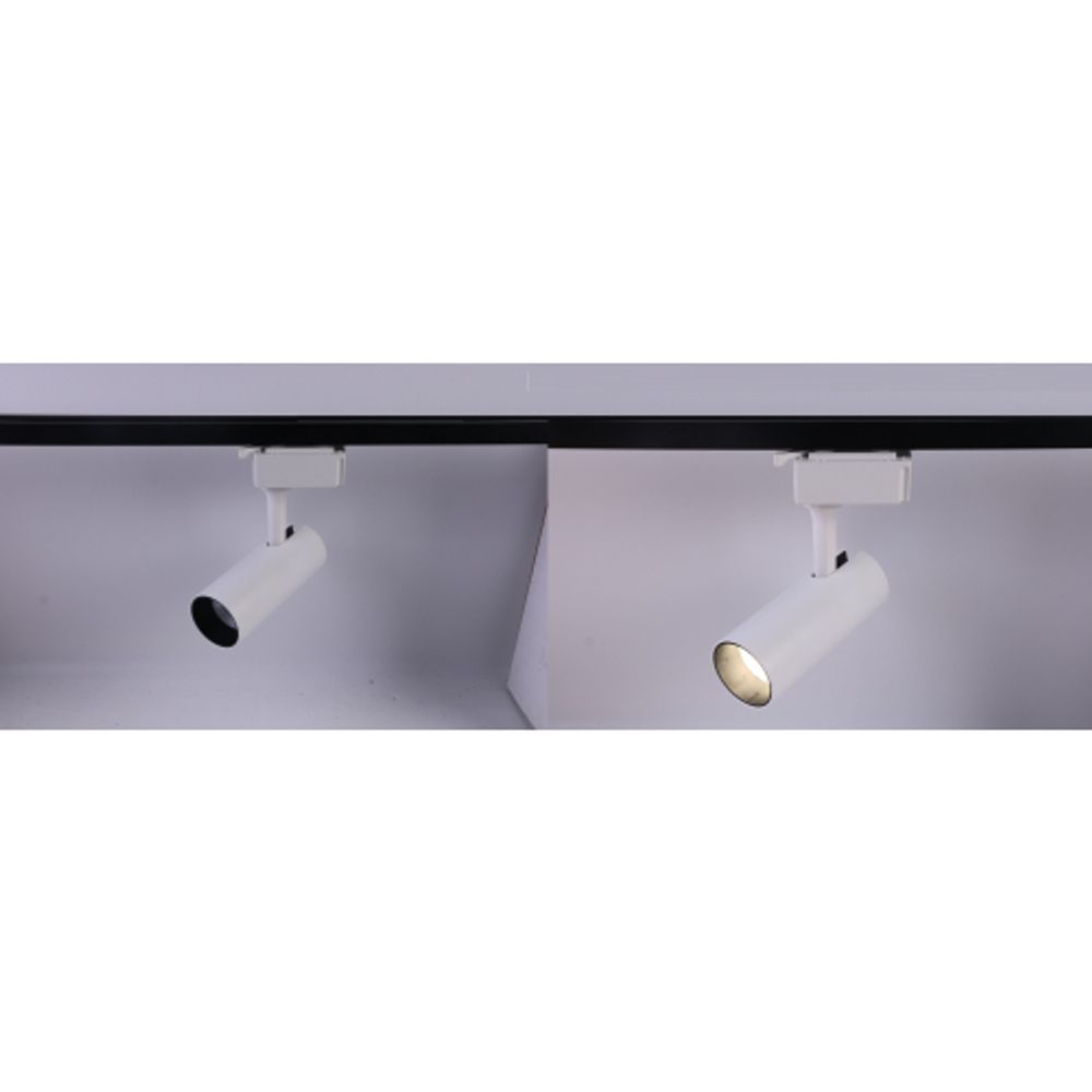 Трековый светильник однофазный ЭРА TR5-1040 WH светодиодный 10Вт 4000К белый