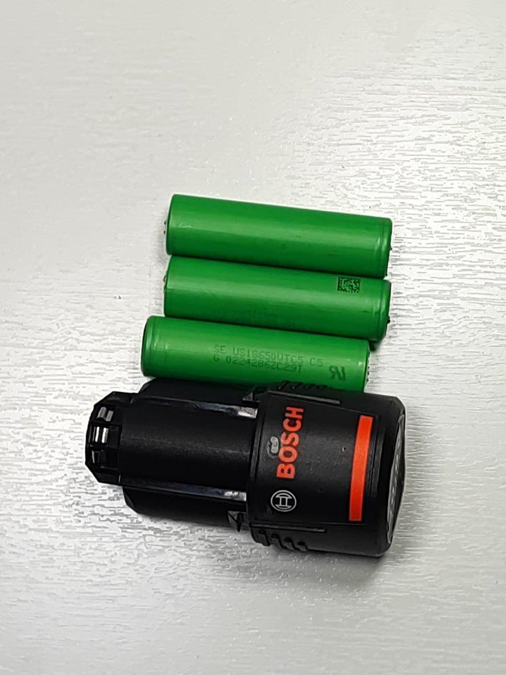 Ремонт аккумулятора BOSCH 10.8V 1.5Ah Li-Ion