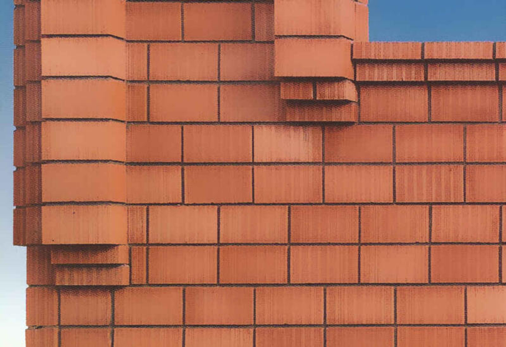 Камень новокубанский керамический рядовой рифленный, 2,1 НФ