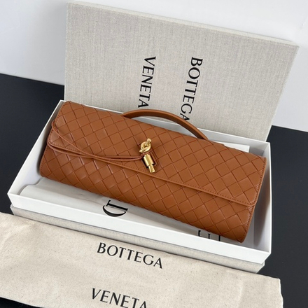 Bottega Veneta Long Clutch Andiamo With Handle