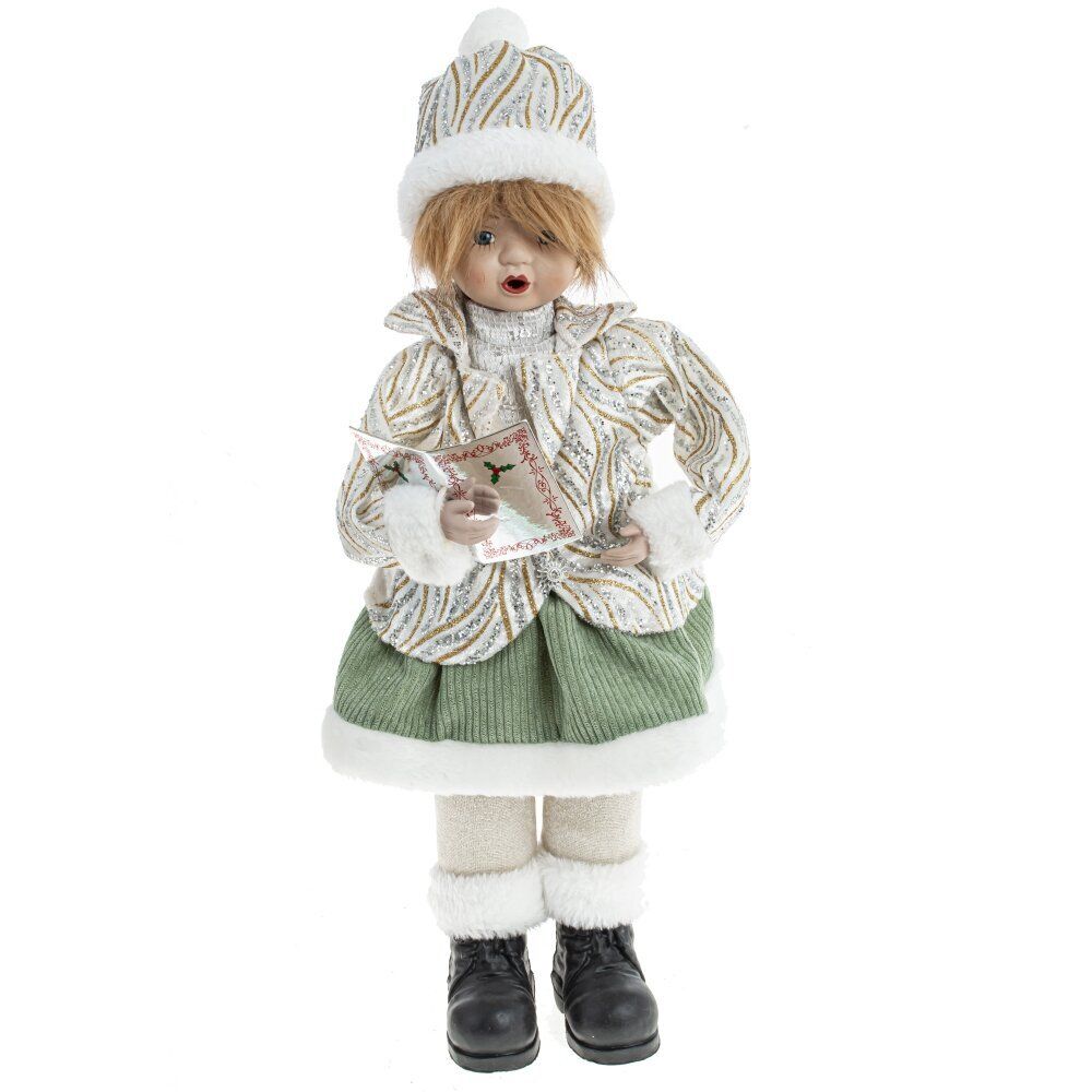 GAEM Игрушка набивная "Девочка/Мальчик" (муз, движ), L20 W11 H44 см, 2в.