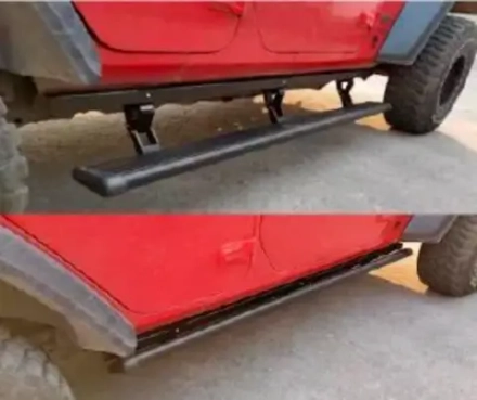 Боковые пороги в ассортименте для Jeep Wrangler JL 2018-2024+ Джип Вранглер обвес подножки фиксированные электрические