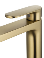 Смеситель для раковины высокий WONZON & WOGHAND, Брашированное золото (WW-H1034-BG)