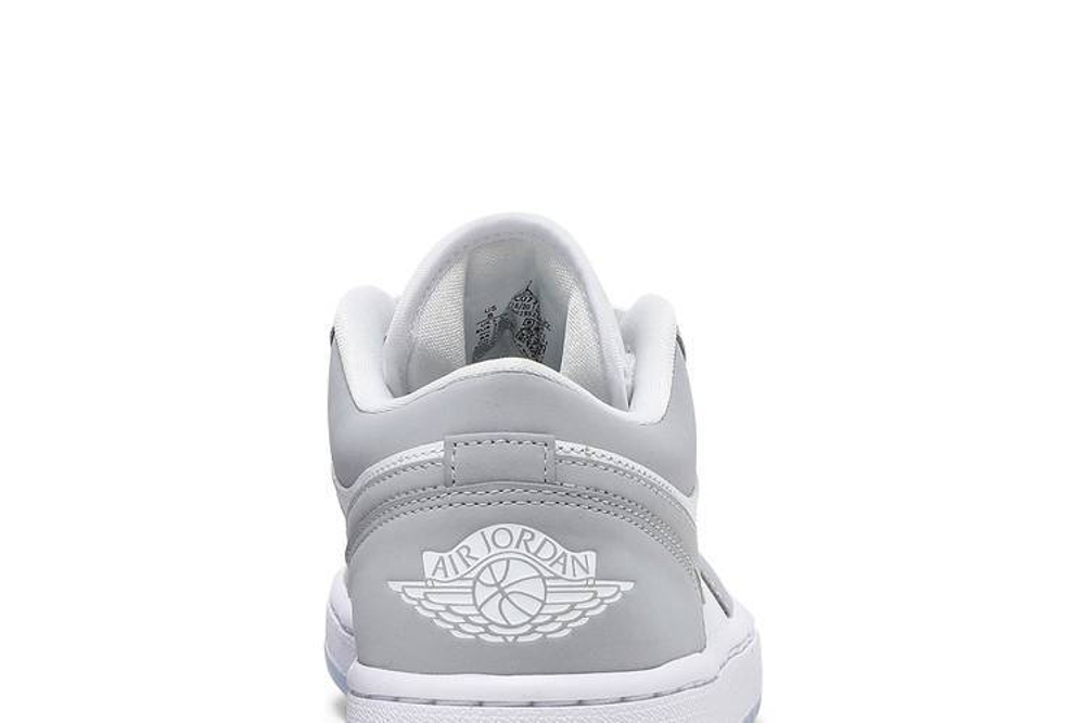 Кроссовки Air Jordan 1 Low "Wolf Grey" (Женская размерная сетка)
