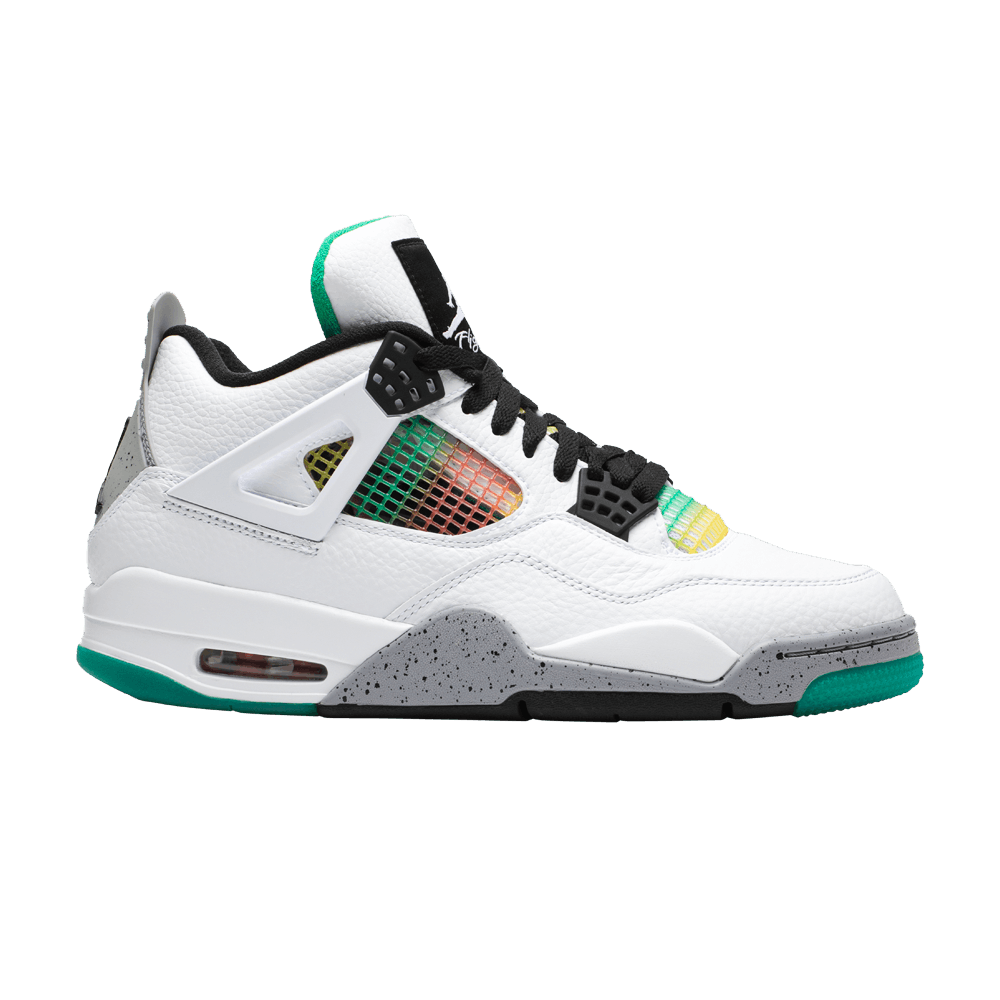 Кроссовки Jordan Air Jordan 4 Retro Lucid Green (Женская размерная сетка)
