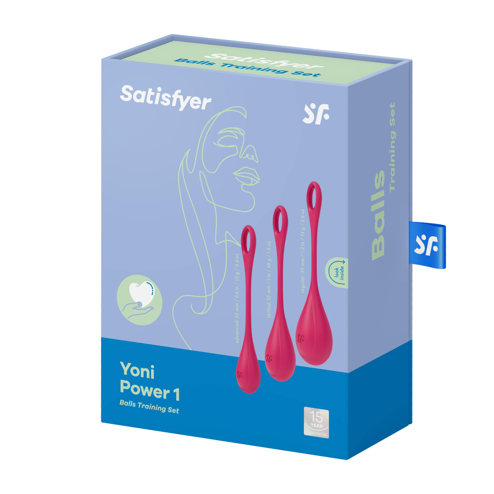 Satisfyer Yoni Power 1 - Набор одинарных вагинальных шариков