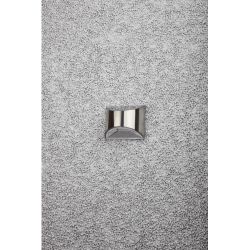 Светильник уличный ЭРА ERAFS024-38 на солнечных батареях настенный фасадная подсветка Хром, 4LED, 8 lm