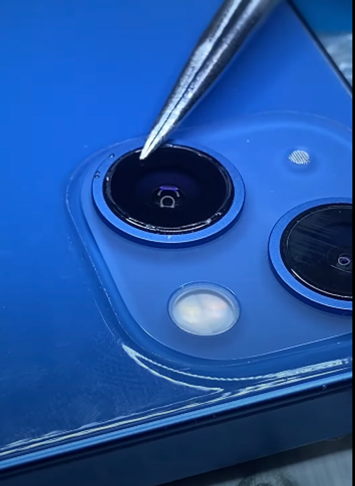 Замена глазка камеры на iPhone 13